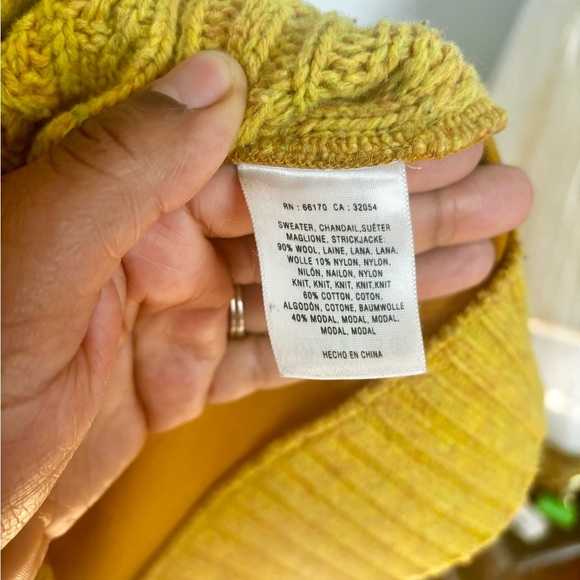 ANTHROPOLOGIE - Pilcro and the letterpress| Dually Clad Seeater in mustard | M - Picture 9 of 9